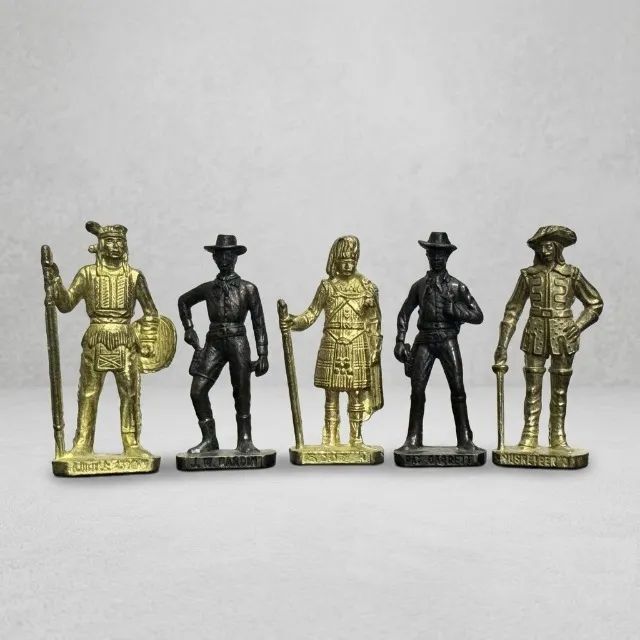 5x Soldadinhos de Metal 