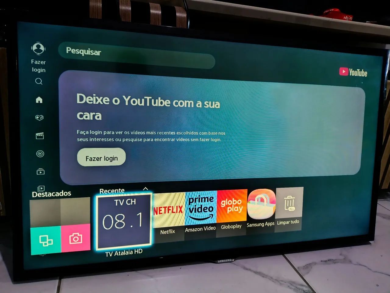 Tv 42 polegadas samsung controle e wifi - Foto 2