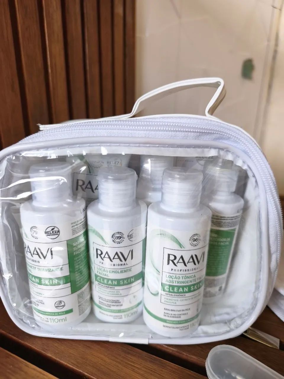 Kit limpeza de pele Raavi hipoalergênico  - Foto 3