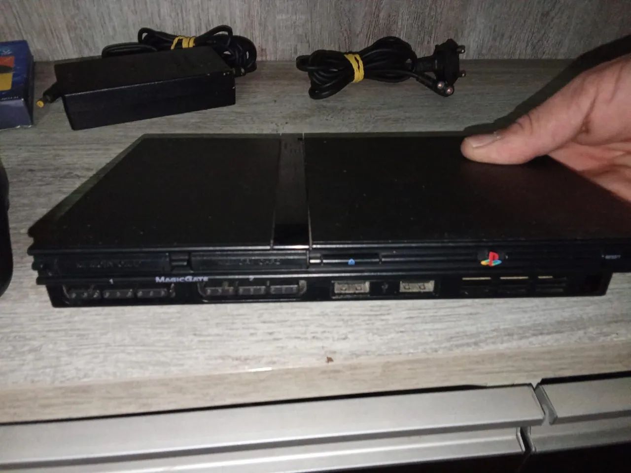 VENDO PS2 SLIM EM ÓTIMO ESTADO FUNCIONANDO PERFEITAMENTE  - Foto 3