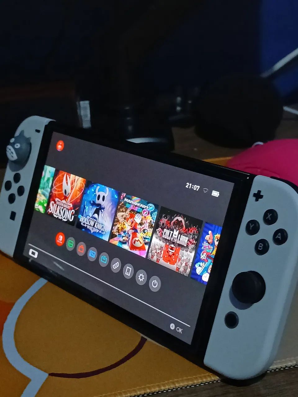 Nintendo Switch OLED Desbloqueado 128GB - Foto 2
