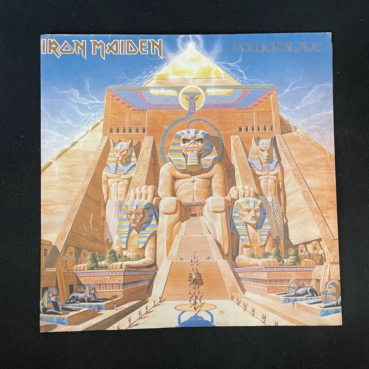 Iron Maiden - Powerslave (LP capa refeita)