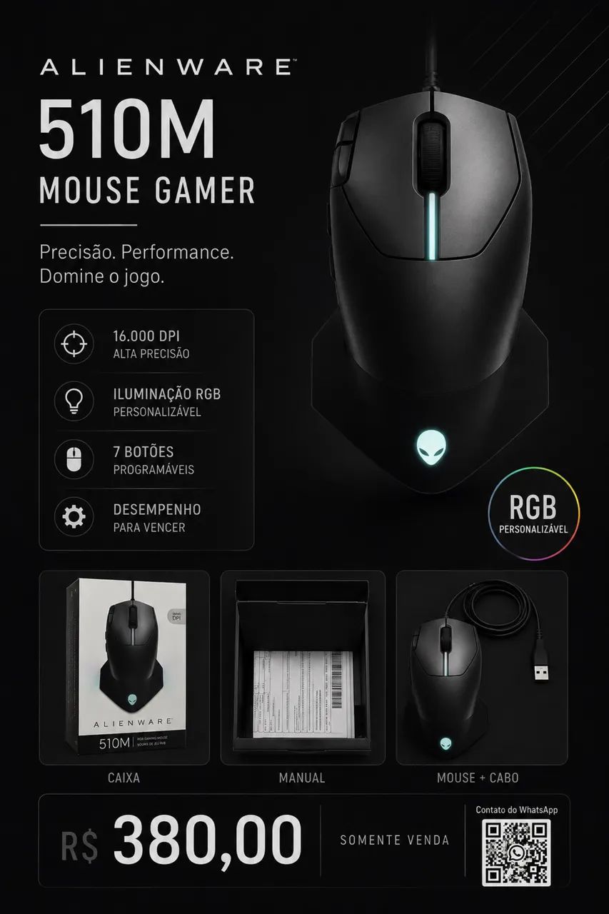 Alienware 510M Mouse Game
