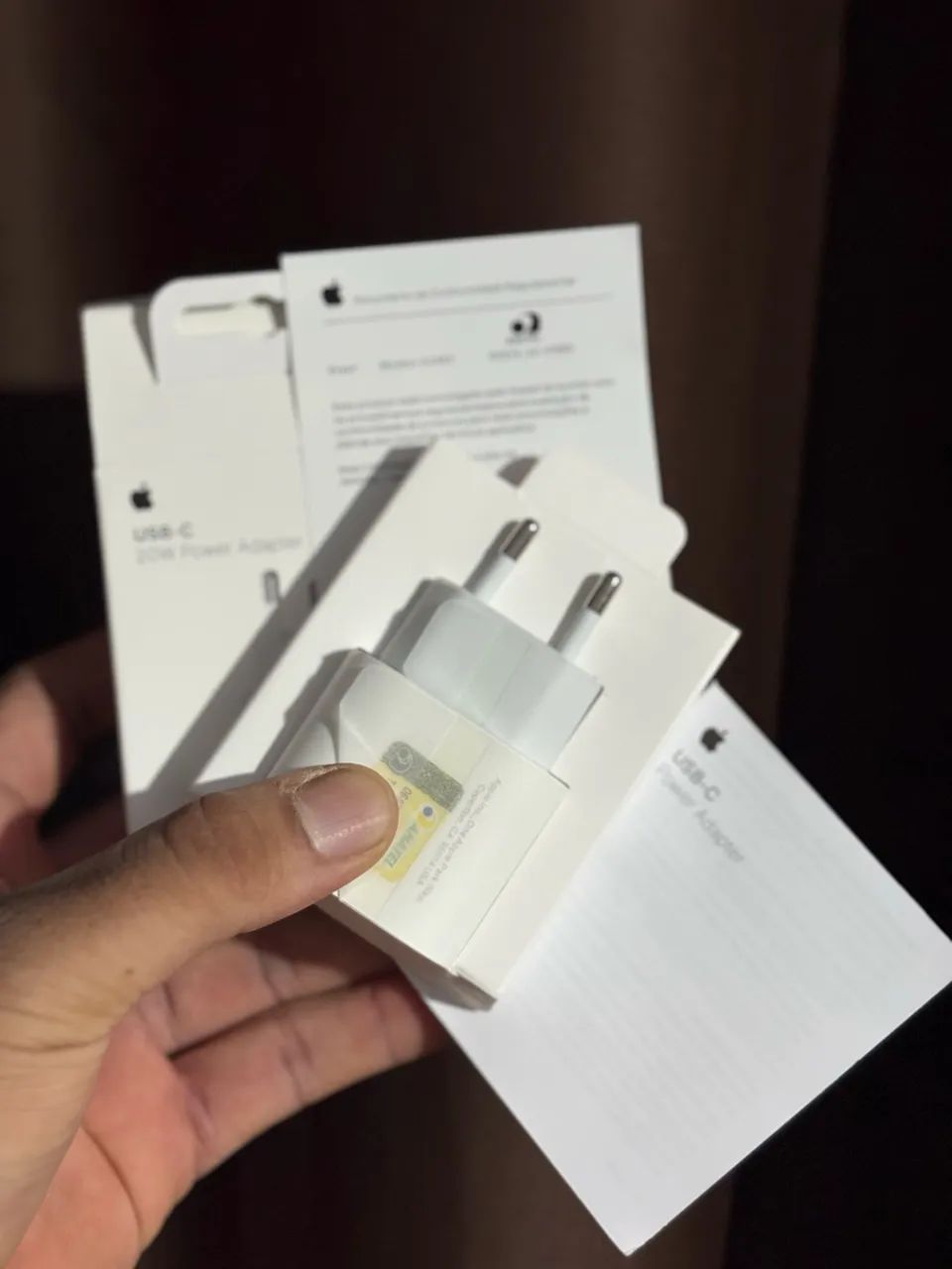 Carregador iPhone original mais cabo Lightning - Foto 4