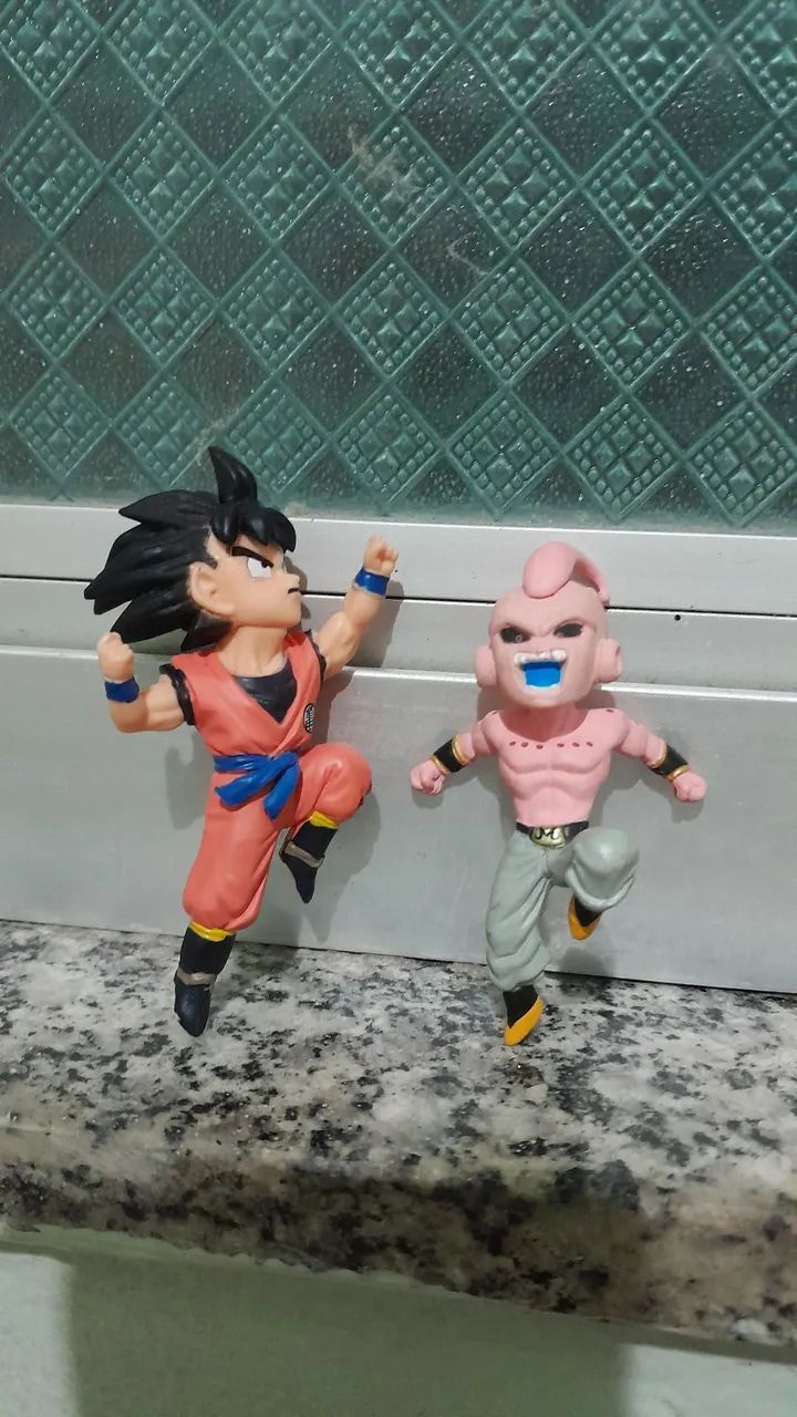 Bonecos Dragon Ball Z Goku e Boo