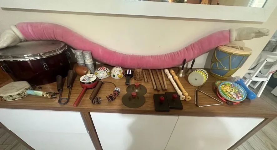 Kit com 26 Instrumentos Musicais + Almofada do Abraço  - Foto 4