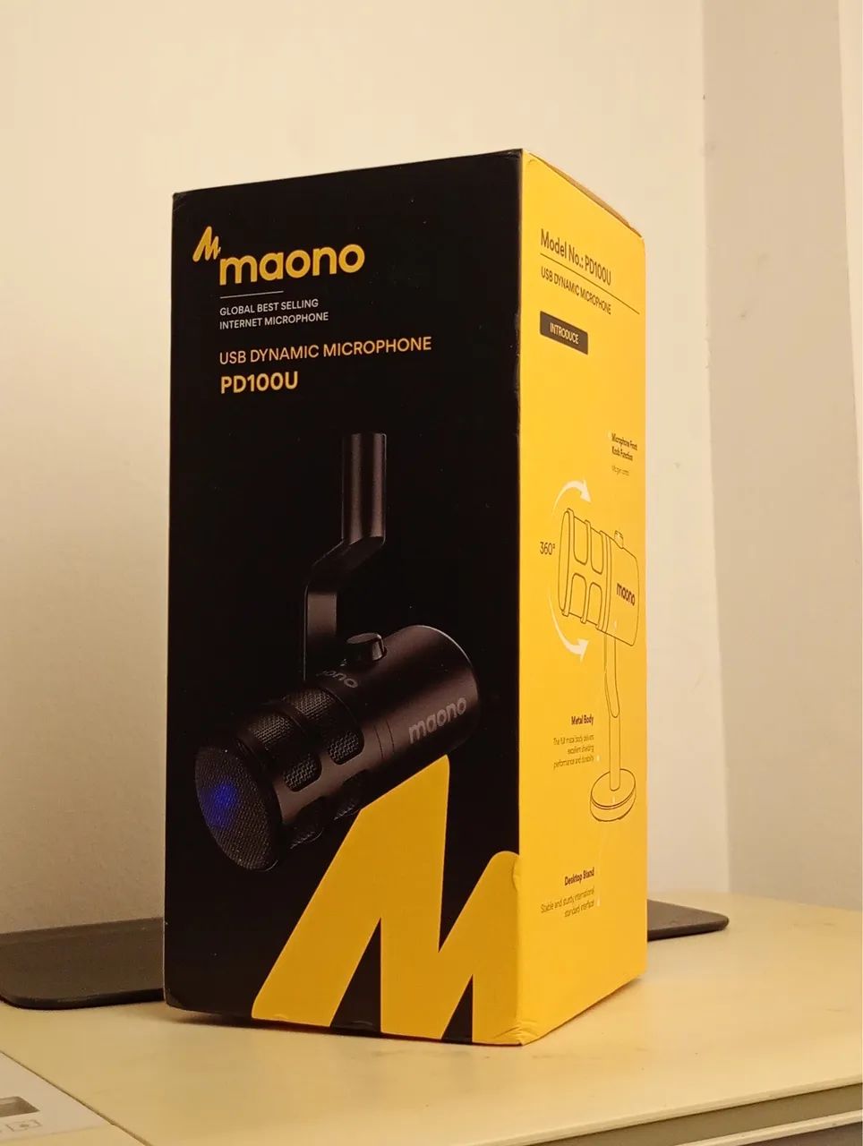 Microfone Dinâmico Maono Pd100U65723510452481121