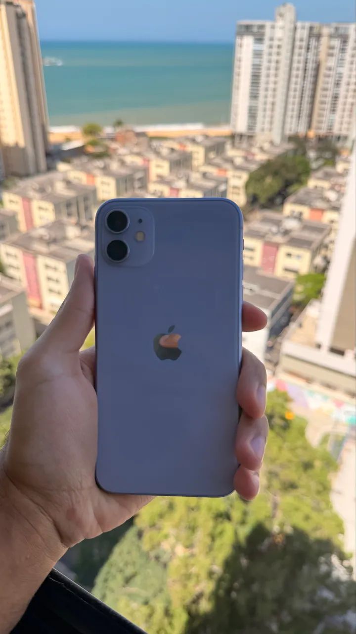 iPhone 11 128gb Roxo - 90% Saúde Bateria Original   - Foto 4