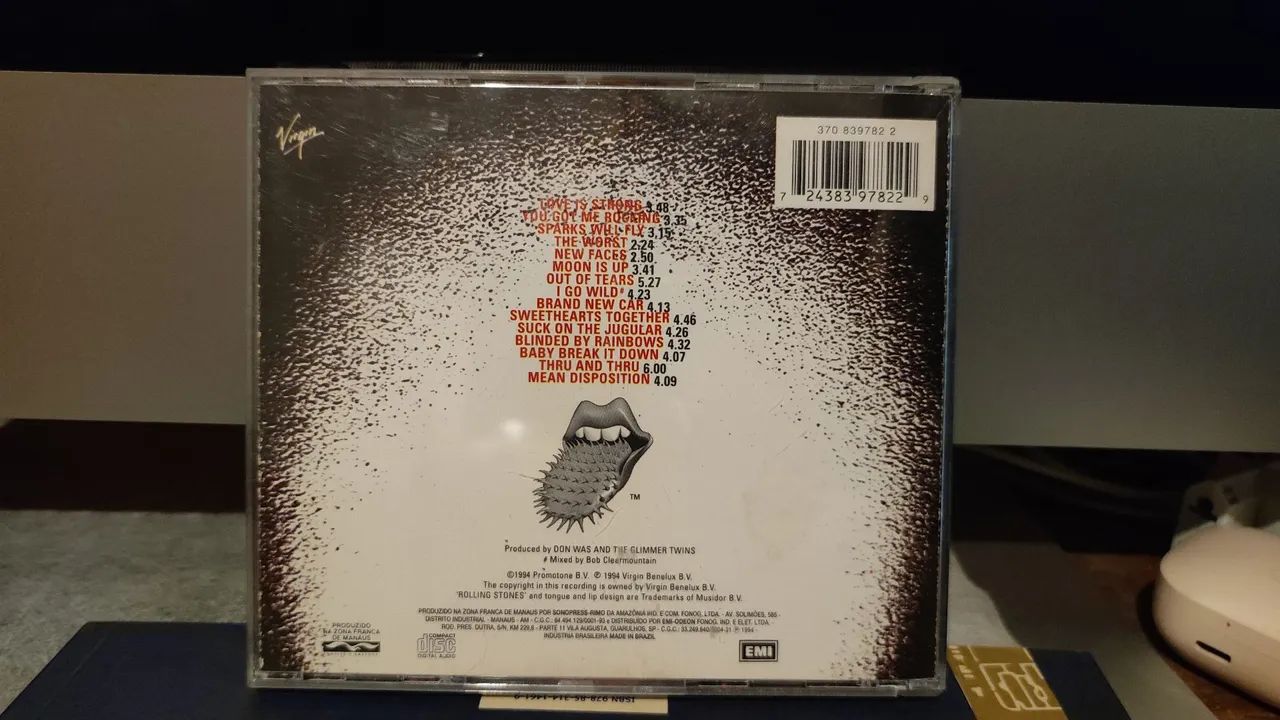CD Rolling Stones - Voodoo Lounge - Foto 2