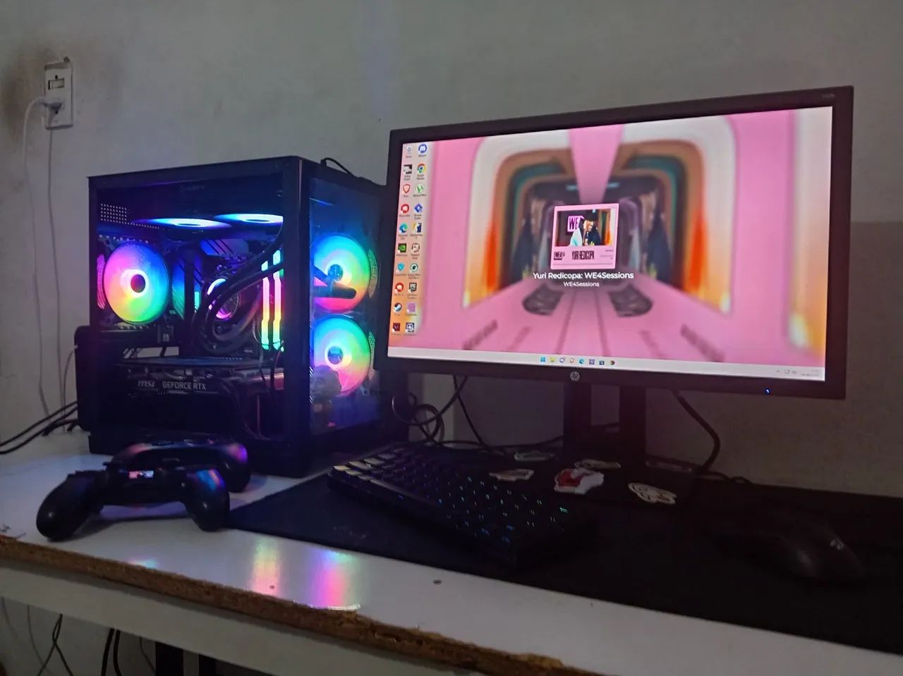 !! MENOR PREÇO !! PC GAMER COMPLETO, SÓ RESPONDO COMPRA, NADA DE TROCA!!  - Foto 4