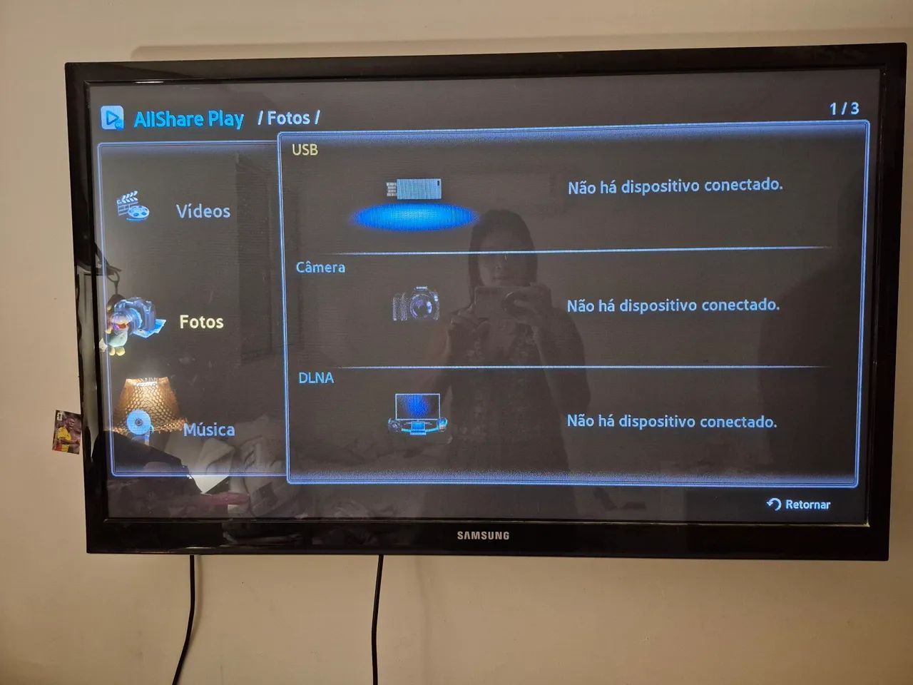 TV Samsung plasma 43 Polegadas - Funcionando Perfeitamente