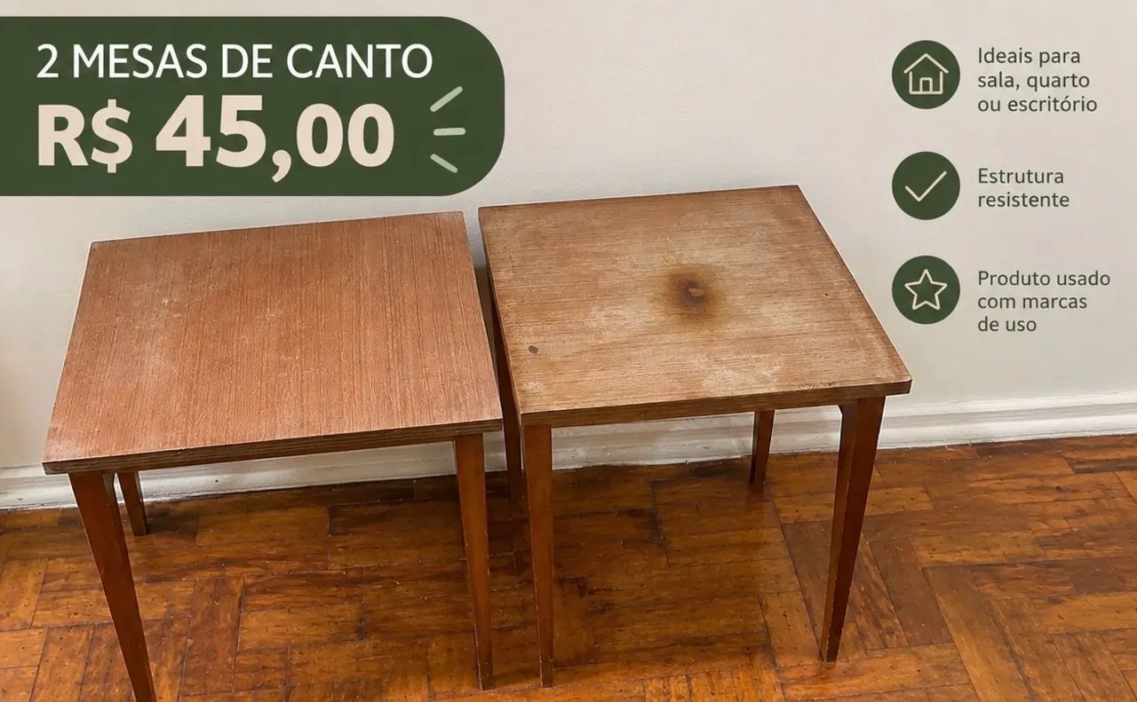 2 Mesas de Canto 