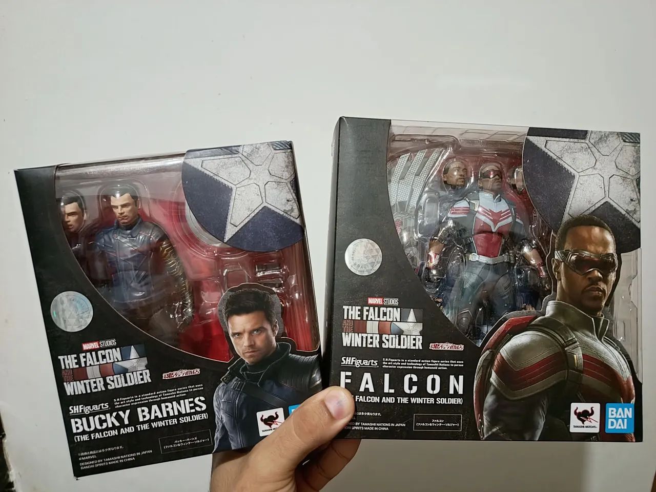 sh figuarts Falcão e o soldado invernal 