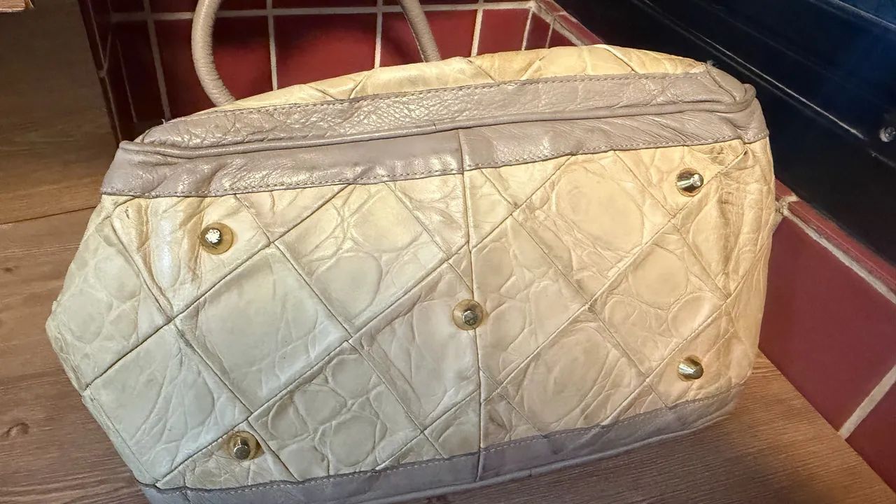 Bolsa carmen steffens original couro - Foto 5