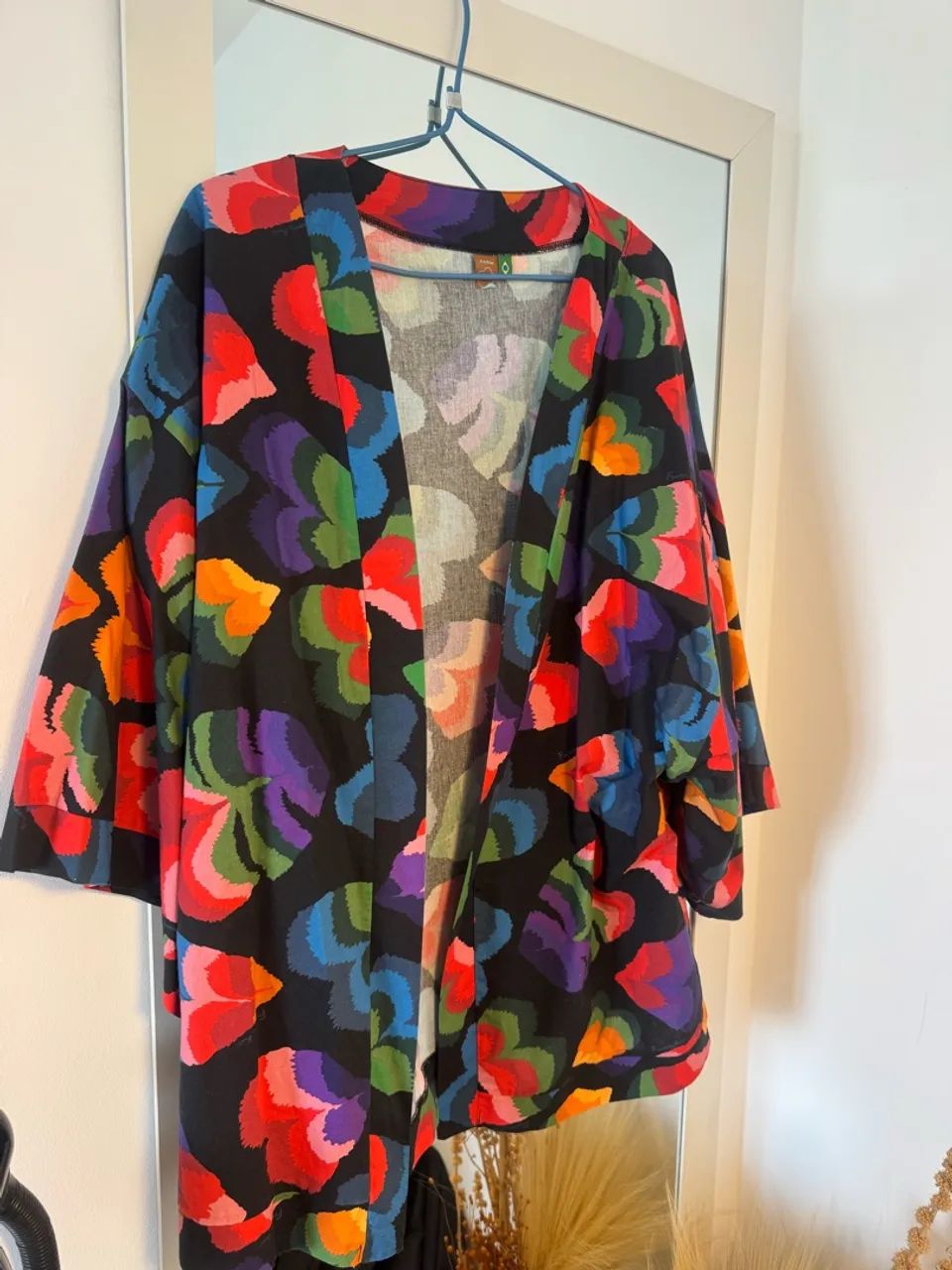 Kimono coração folha Farm 