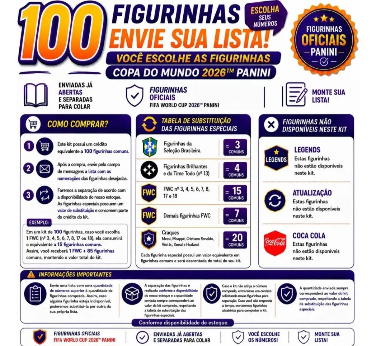 Complete seu album da copa 2026 Panini - Foto 2