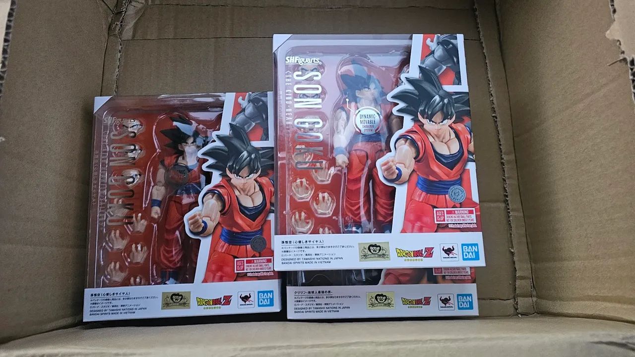 S.h. figuarts Goku base 4.0 