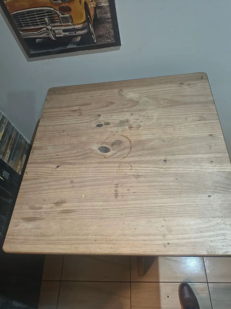 Vendo mesa bistrô madeixa maçissa. - Foto 2