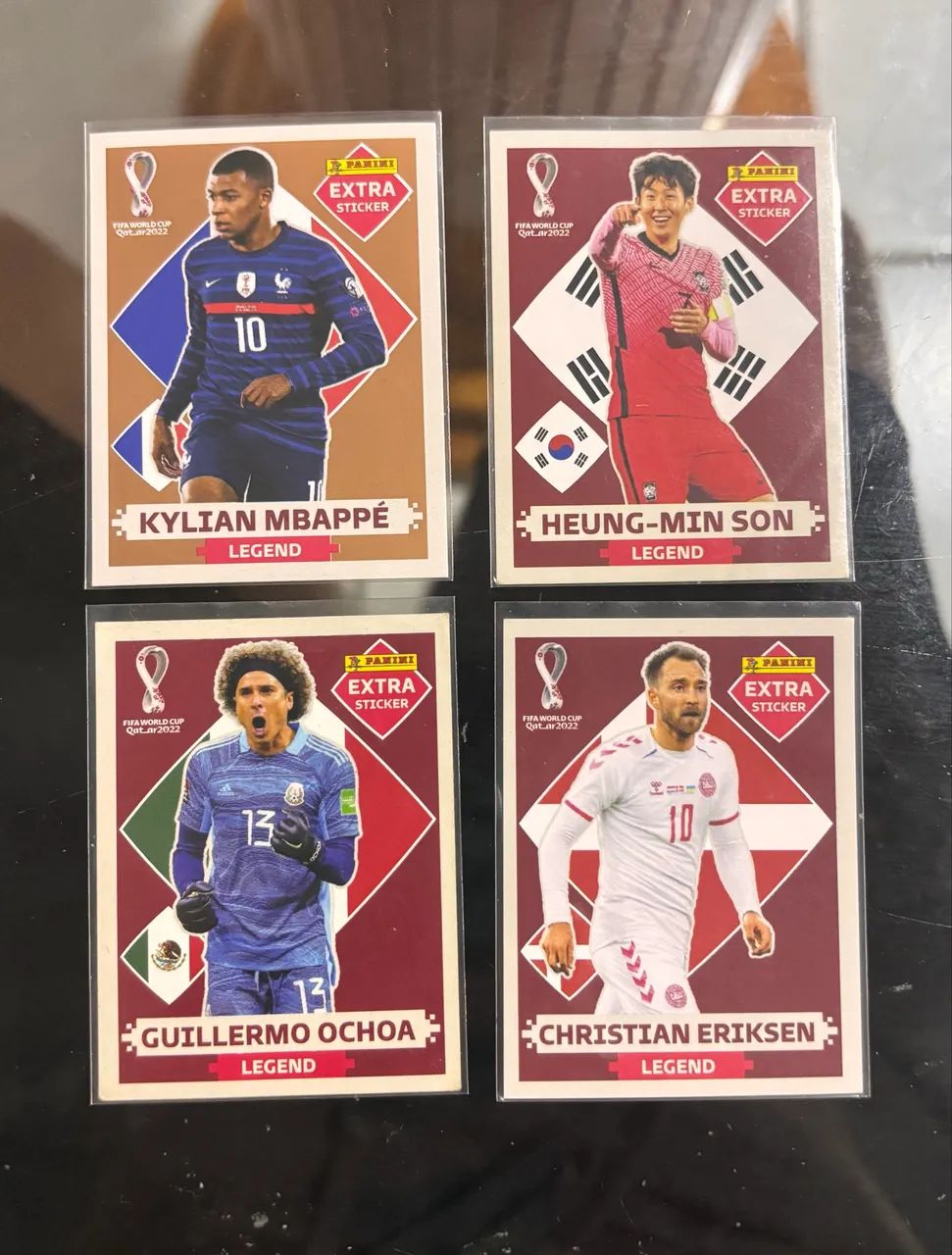 Figurinhas Legends 2022 Panini