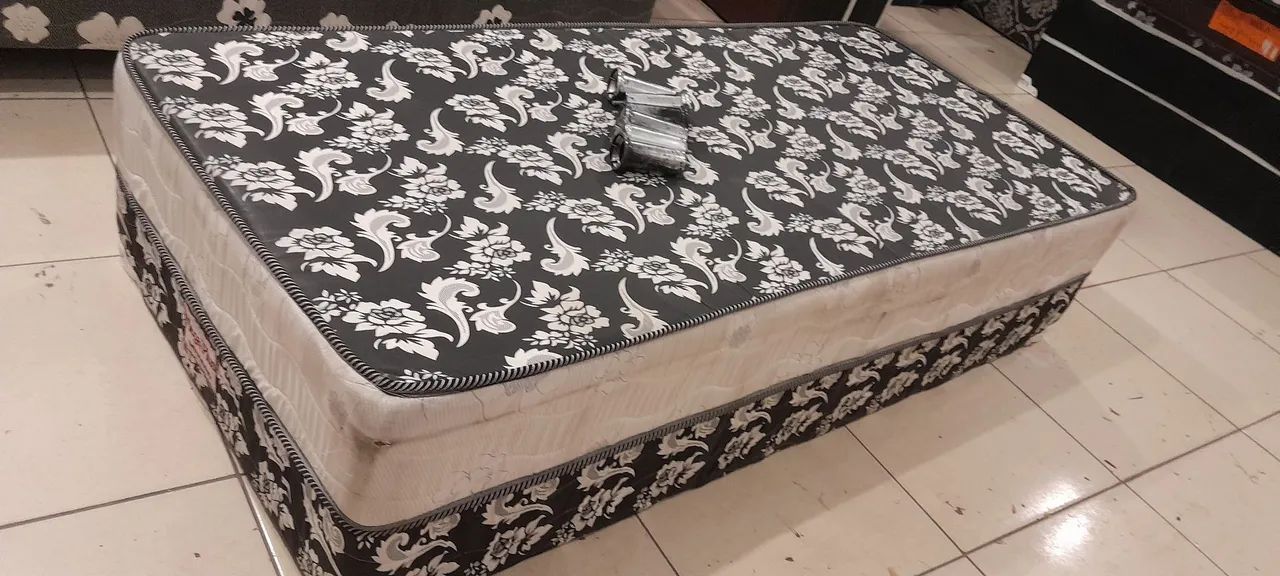 Cama Solteiro De Espuma (ENTREGA GRÁTIS) - Foto 4