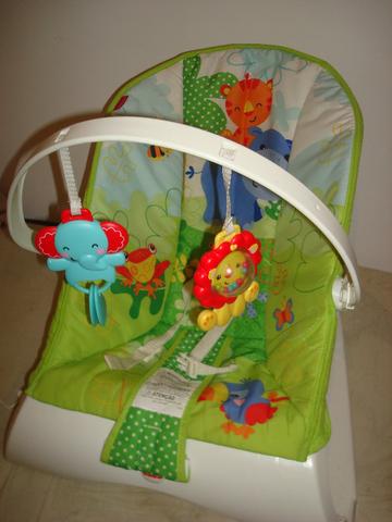 Cadeira de balanço que vibra fisher price