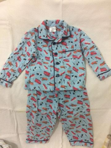 Pijama de flanela 6-9 meses