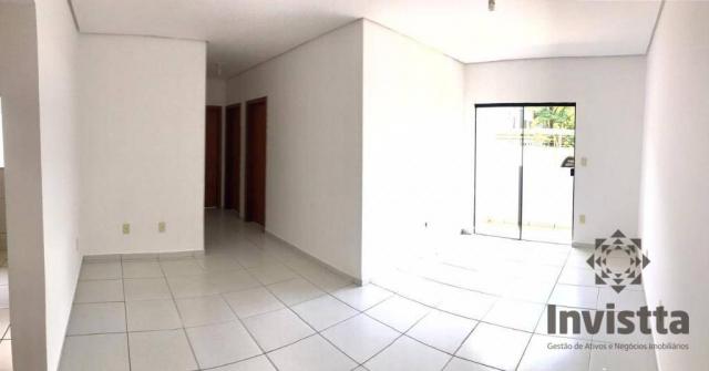 Apartamento com 3 quartos para alugar, 66 m² por r$ 950,00/mês - plano diretor norte - pal - Foto 2
