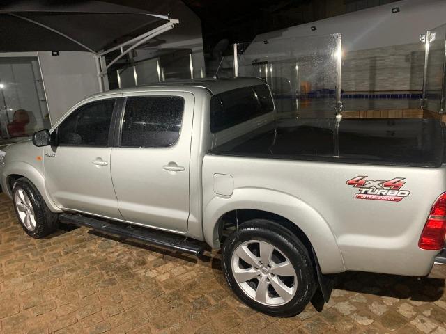 Hilux diesel 4x4 cabine dupla motor 2.5 manual ano 2012 - Foto 3