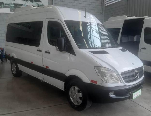 Sprinter 415 2012 Teto alto branca 16 lugares completa - Foto 4