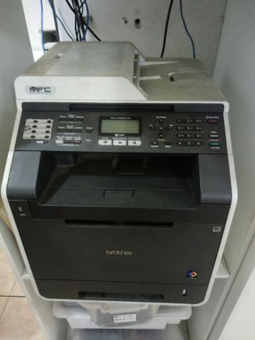 Vendo multifuncional brother colorido laser mfc 9460 valor R$500,00 - Foto 3