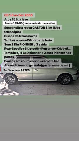 Vendo Gol G3 1.6 ap 2005 flex - Foto 2