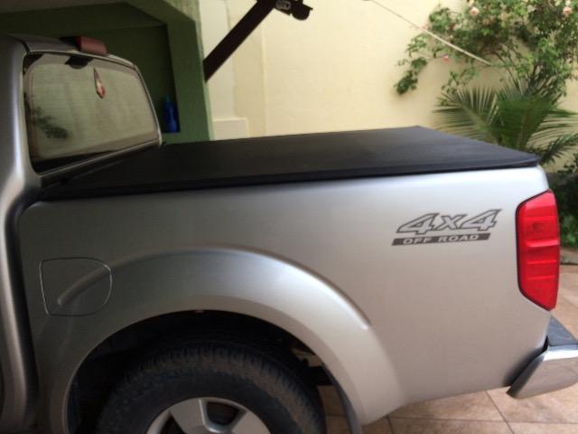 Caminhonete frontier automático aceita troca por veículo flex gol, fox, civic 2010 - Foto 6