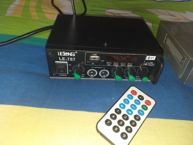Gravadora de câmeras de segurança uma Fonte e um mine amplificador. Tudo funcionando. - Foto 4