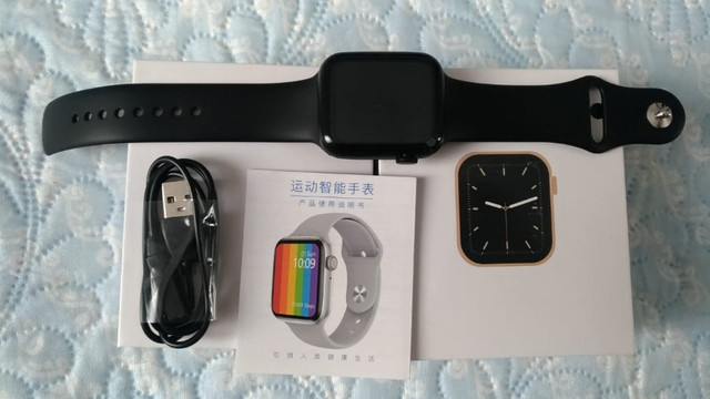 Smartwatch Iwo W26 Tela infinita (Novo + Pulseira extra) - Foto 4