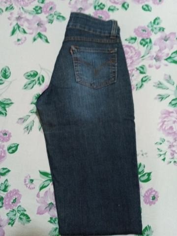 Calça Jeans com Elastano - Tamanho 38 - Foto 3
