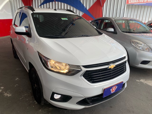 SPIN LT 1.8 AUTOMÁTICA 2019 COMPLETO + KIT GNV + 5 LUGARES