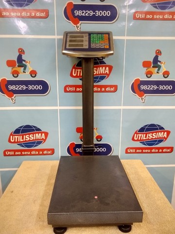 Balança Digital 150 kg Plataforma - Entrega grátis  - Foto 5