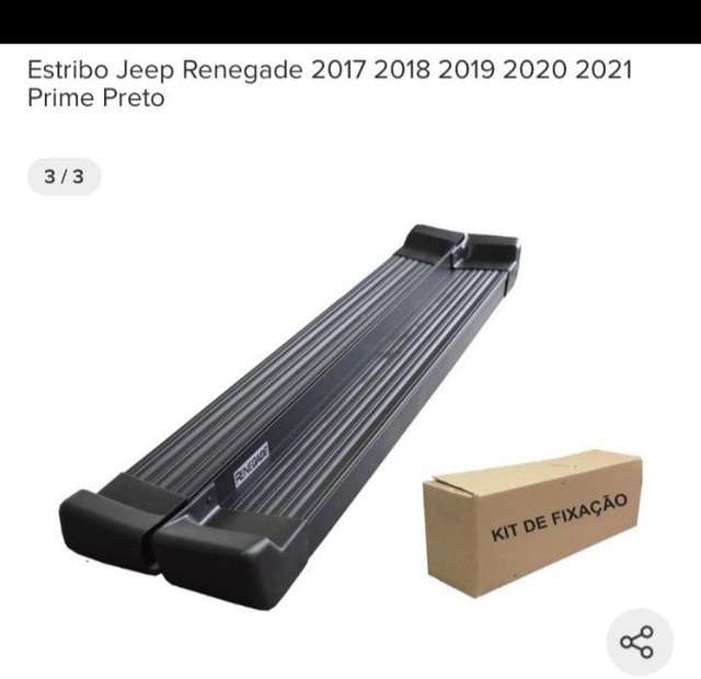 Estribo Jeep Renegade . 2017/2018/2019 /2020 e 2021