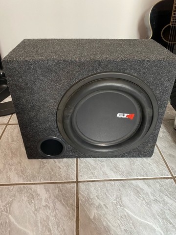 Caixa com Alto Falante Subwoofer Exs 