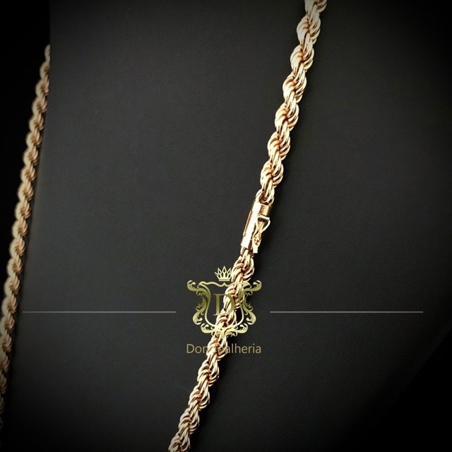 Corrente  em ouro  18k 50 gramas - Foto 5
