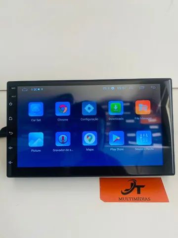  Central Multimidia Android Universal 2din 2gb 7p 32gb Carplay Android Auto - Foto 2