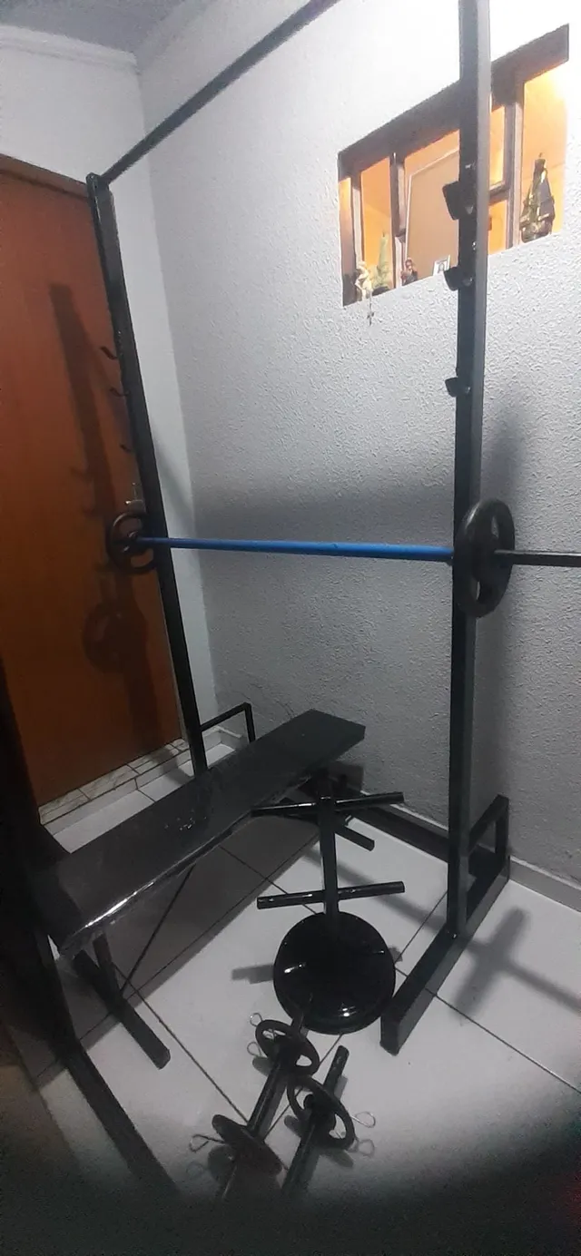 Adaptador Barra Remada Cavalinho Musculação Crossfit