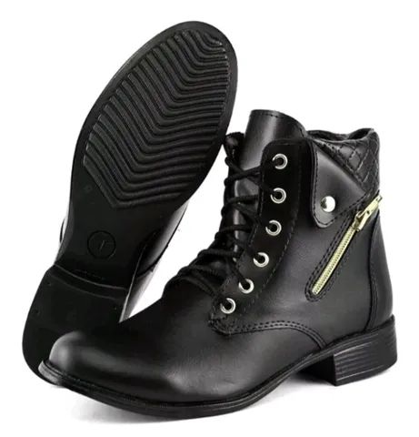 Bota feminina de amarrar  - Foto 3