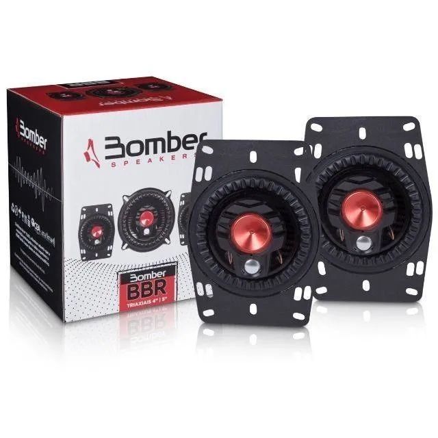 Par Alto Falante Bomber BBR 4 Polegadas Triaxial / Consulte