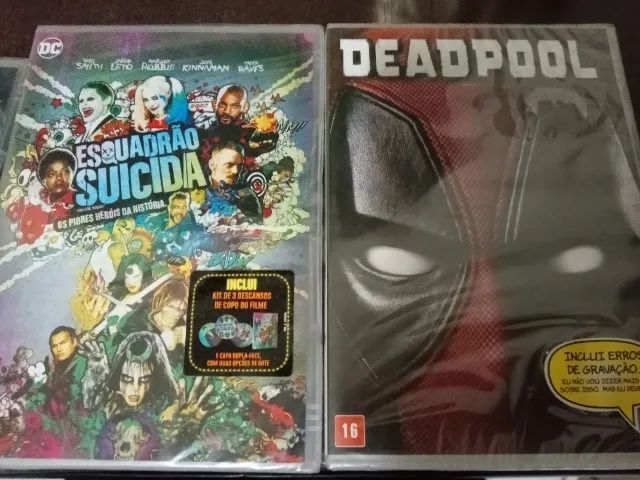 Dvds lacrados Marvel dc Batman vingadores Deadpool pantera negra hulk - Foto 5