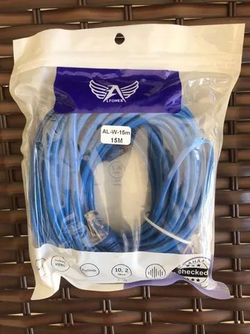Cabo de Rede LAN Ethernet/ Internet Novo (2m /5m /10m /15m) Garantia - Foto 4
