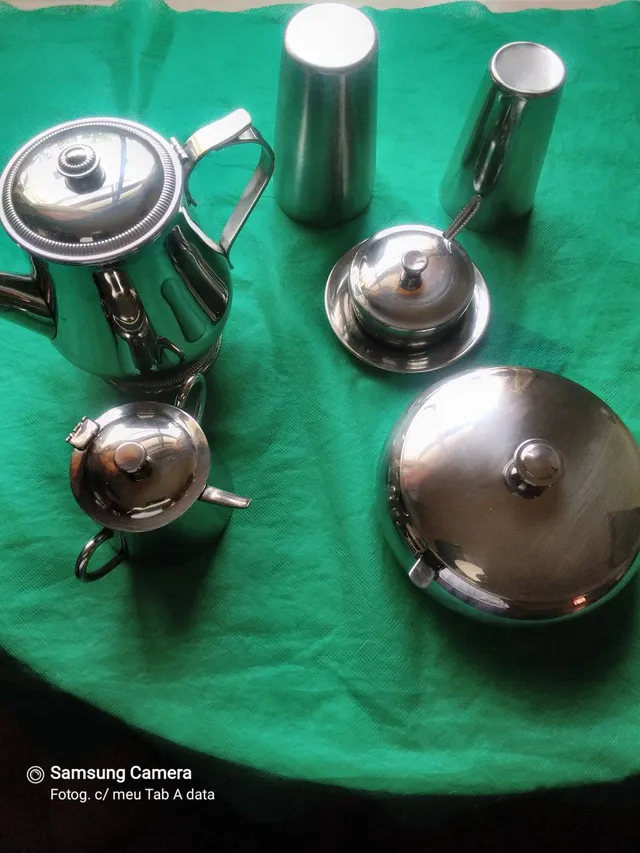 Jogo de cha inox  +49 anúncios na OLX Brasil