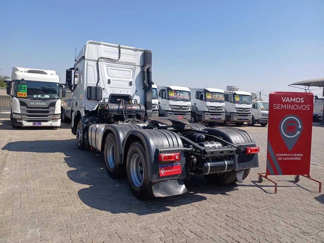 Mercedes-Benz Actros 2651  6X4 2021/2021 - Foto 6