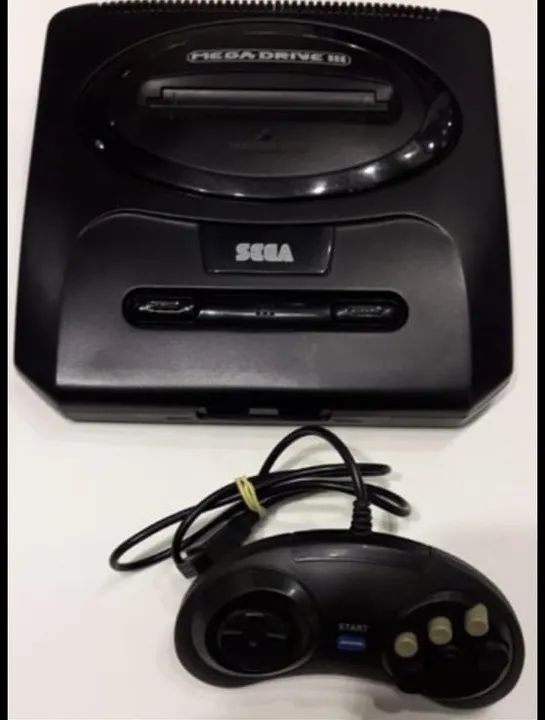 Mega Drive 3 com 1 Controle