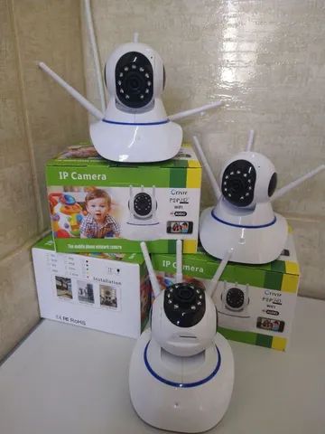 Vendo câmera Robozinho e baba eletrônica  - Foto 4